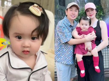Con gái Phương Lê chưa biết nói đã mê hát hò, tương lai "nối nghiệp" NSƯT Vũ Luân
