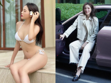 Mỹ nhân Ninh Bình đạt điểm nhân trắc học cao ngất, chăm mặc bikini nóng bỏng khoe chân dài, lái xe 6 tỷ đi khắp nơi