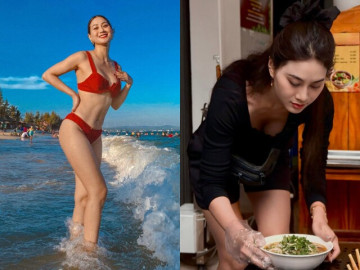 Mỹ nhân bán bún bò ở TP.HCM chăm mặc nóng bỏng khoe eo chắc nịch, 2 lần được vinh danh xuất sắc nhất châu Á