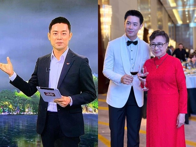 Giải trí - BTV VTV từng là nam thần duy nhất của bản tin thời tiết, được giọng đọc huyền thoại Kim Tiến chúc mừng