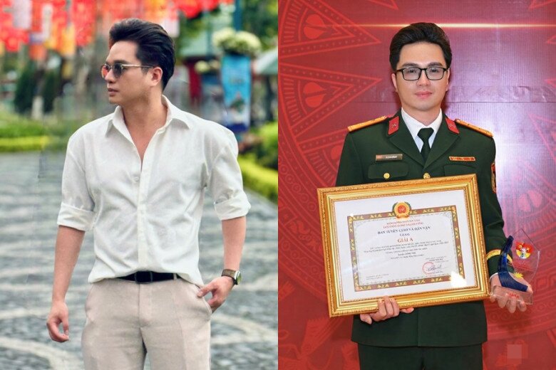 Trung tá Tạ Duy Tuấn xuất thân trong gia đình có truyền thống nghệ thuật.