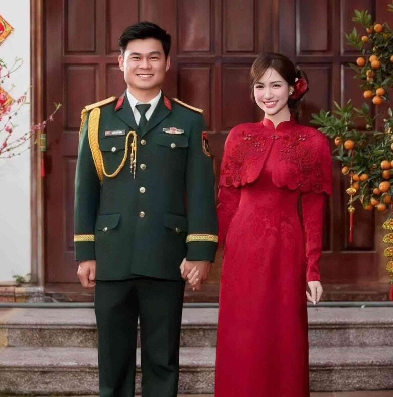 Nữ ca sĩ có chuyện tình đẹp với ông xã quân nhân.