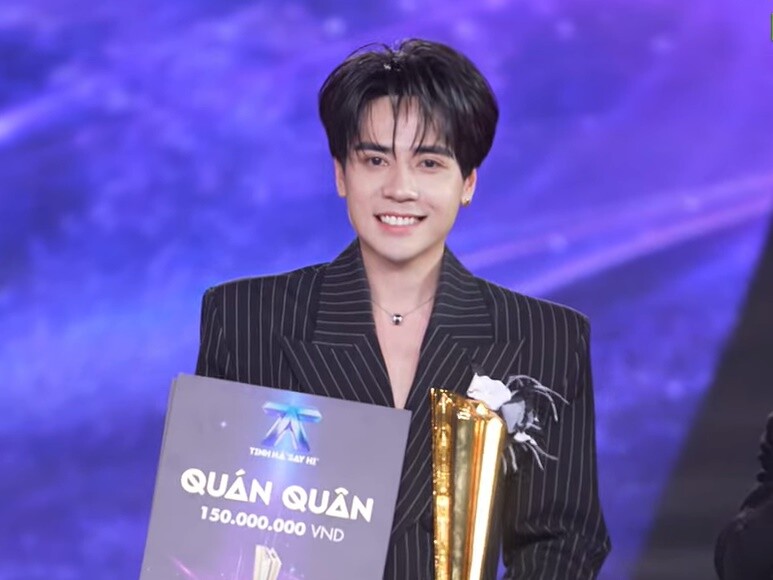 Quang Hùng MasterD trở thành Quán quân.