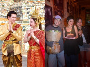Giải trí - Sao Việt 24h: Việt Anh nhìn Quỳnh Nga đắm đuối tại Thái Lan; Đàm Thu Trang cùng Diệp Lâm Anh "úp sọt" bạn thân giữa đêm
