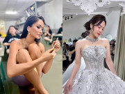 Giải trí - Sao Việt 24h: H'Hen Niê đi quay gặp cảnh ngập vẫn thản nhiên ngồi ăn ốc; Nhật Kim Anh hóa cô dâu kèm câu hỏi ẩn ý