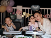 Giải trí - Phương Oanh xúc động nhìn lại hành trình trưởng thành của hai con