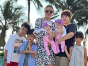 Giải trí - Diễm Châu "mất nửa thu nhập" khi đưa 5 con ra sống ở Đà Nẵng