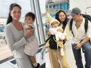 Giải trí - 2 sao Việt đưa con đi châu Âu: Con gái H'Hen Niê ngồi máy bay hạng thương gia, Ngô Thanh Vân cắm trại ở quê ngoại Na Uy