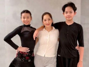 Giải trí - Con trai Phan Hiển và bạn nhảy xinh đẹp 11 tuổi đã cao hơn mẹ Khánh Thi, cùng nhau đoạt nhiều huy chương vàng