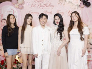 Giải trí - 3 con gái của Phương Lê dự tiệc thôi nôi của em gái Thụy Yên, NSƯT Vũ Luân cảm ơn mọi người