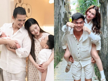 Giải trí - Sao Việt 24h: Thúy Diễm được chồng tặng dây chuyền trăm triệu khi sinh con thứ 2; Đại úy Văn Cương nói lời yêu với Hòa Minzy