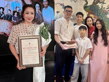 Nữ NSƯT 2 năm liên tiếp nhận Huy chương Vàng: Là Thủ khoa 2 trường đại học, cùng con gái đi lưu diễn ở Úc