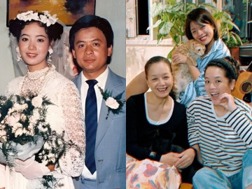 Giải trí - Đám cưới của nữ NSƯT và Phó Giáo sư, Tiến sĩ náo động con phố Hà Nội, hiện có 2 ái nữ đẹp như mẹ