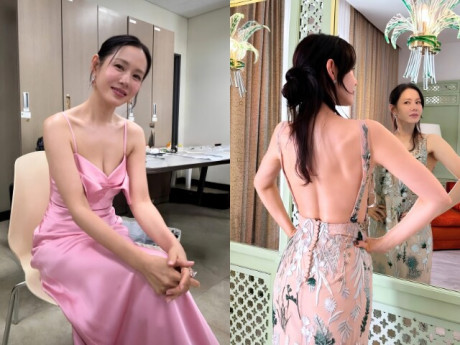Bà bầu - Mỹ nhân xinh từ bé mang thai sau khi "phim giả tình thật" với bạn diễn, sinh xong khoe rãnh lưng đẹp mê