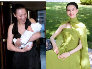 Bà bầu - Mỹ nhân 20 tuổi 2 năm sinh 3 con với đại gia, giờ làm mẹ đơn thân đẹp mặn mà trong lâu đài nghìn tỷ