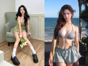 Bà bầu - Búp bê Thanh Hoá được báo Trung khen là nữ thần nhan sắc, sau sinh mặc bikini khoe vòng một 90cm đẹp hút hồn