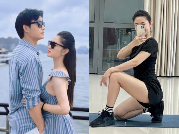 Hot girl Hà Nội xinh rạng rỡ khiến nam thần VTV say đắm, qua 2 lần sinh nở vẫn đẹp như gái son