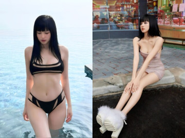 Búp bê Hà Nội U40 hồi xuân đẹp mơn mởn, mê mặc bikini khoe dáng nõn nà sau sinh con cho chồng đại gia