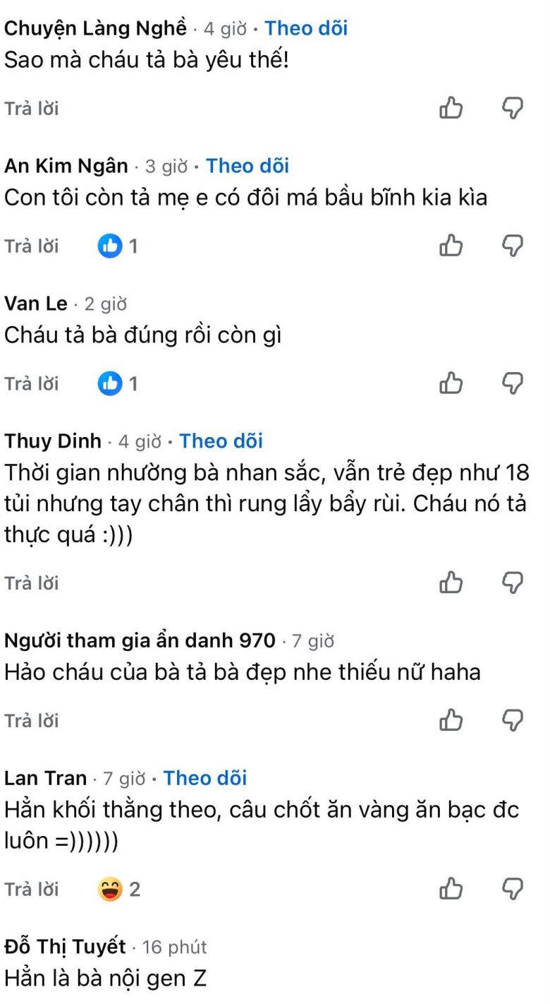 Cháu làm văn tả bà nội U50 da trắng đẹp như thiếu nữ, câu cuối mới khiến mọi người bật cười - 3