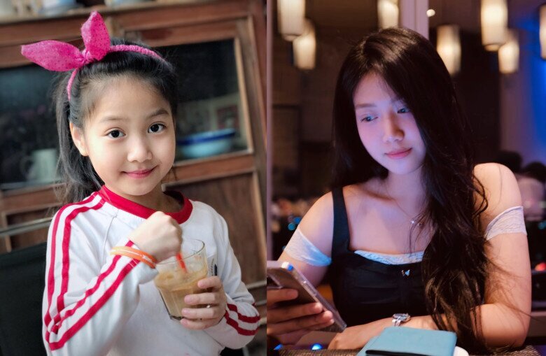 ... giờ đã lớn xinh thế này.