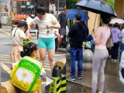 Yêu con - Bà mẹ mặc quần yoga bó sát đến trường đón con khiến phụ huynh "nhức mắt", MXH tranh cãi