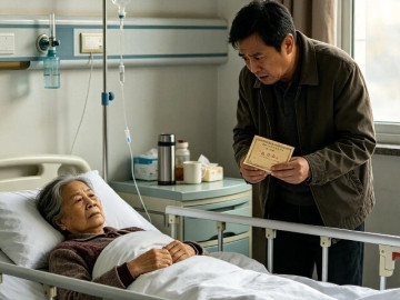 Yêu con - Nói dối con trai về khoản lương hưu hàng tháng, ngày ốm nhập viện tôi rút ra cuốn sổ tiết kiệm khiến mặt con biến sắc