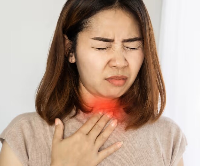 Viêm họng do vi khuẩn và virus có nhiều triệu chứng giống nhau, khá khó phân biệt. Ảnh minh họa. 