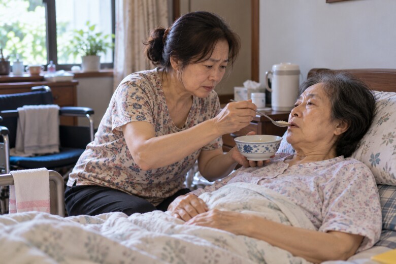 Người trực tiếp chăm sóc chị gái chồng bị liệt là tôi. (Ảnh minh họa)