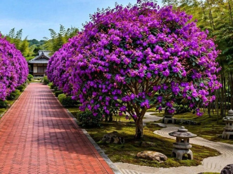 2 cây cảnh hoang dã đẹp đến nao lòng mỗi độ thu đông, sắc ấm tài lộc, màu tím bình an, vượng khí, chữa lành