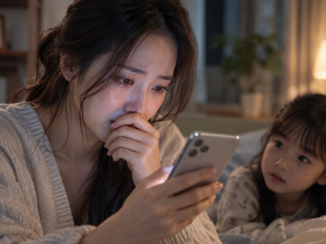 Con gái lấy điện thoại tôi nhắn cho bố: “Anh đến đón sinh nhật cùng em nhé”, đọc câu trả lời của chồng cũ, tôi bật khóc