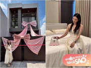 Nhà đẹp - Người đẹp "siêu vòng 3" quê An Giang 8 lần thi Hoa hậu sở hữu nhiều nhà, thắt nơ khổng lồ cho biệt thự mới tậu