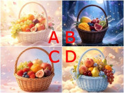 Yêu - Trắc nghiệm: Chọn giỏ trái cây, biết ngay ai là chỗ dựa lớn nhất của bạn trong tương lai? Là gia đình, bạn đời hay chính bạn