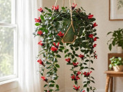 Nhà đẹp - 8 loại hoa rủ đẹp gấp 10 lần trầu bà, cành lá buông xuống tựa rèm xanh, người bận rộn mấy chăm cũng tươi tốt