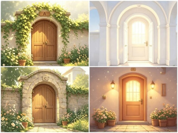 Yêu - Trắc nghiệm: Chọn cánh cửa bạn muốn mở, biết ngay hôn nhân và cuộc sống tuổi già của bạn sẽ như thế nào