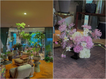 Cháu trai gia tộc giàu có bậc nhất Việt Nam mang nhiều cây và hoa vào cơ ngơi sang trọng để "bớt lên cơn giận"