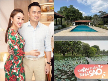 Diễn viên Chi Bảo khoe cơ ngơi tuyệt đẹp rộng thênh thang ở TP.HCM, có hồ sen súng bát ngát