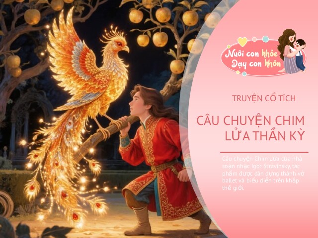 Truyện cổ tích: Chim Lửa thần kỳ