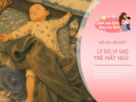 Mẹ lo lắng đêm nào con cũng thức dậy nhiều lần để bú, chuyên gia mách 4 cách giúp bé ngủ sâu giấc