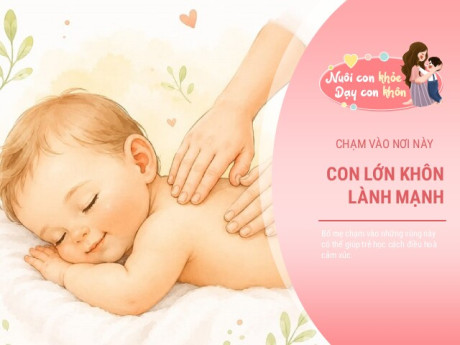 Trẻ sơ sinh đang khóc, ăn vạ, mẹ thử mẹo này con ngoan ngay