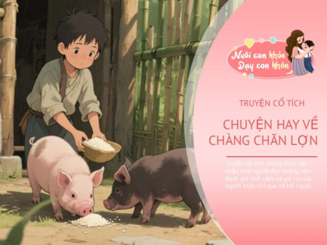 Truyện cổ tích: Chàng chăn lợn