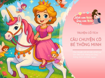 Truyện cổ tích: Cô bé thông minh