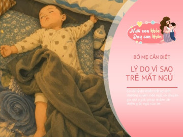 Nuôi con IQ EQ - Mẹ lo lắng đêm nào con cũng thức dậy nhiều lần để bú, chuyên gia mách 4 cách giúp bé ngủ sâu giấc