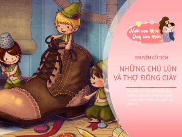 Truyện cổ tích: Những chú lùn và người thợ đóng giày