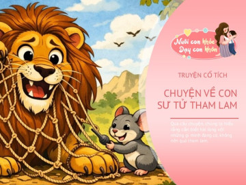 Truyện cổ tích: Sư tử tham lam