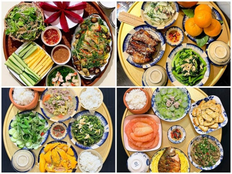 Mẹ đảm Sài Gòn khoe loạt bữa ăn tự nấu đơn giản mà hấp dẫn, ông xã không thích ăn ngoài vì cơm vợ...