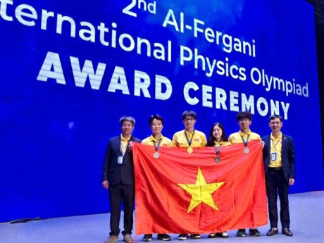 Việt Nam xếp thứ tư Olympic Vật lí Al-Fergani 2026