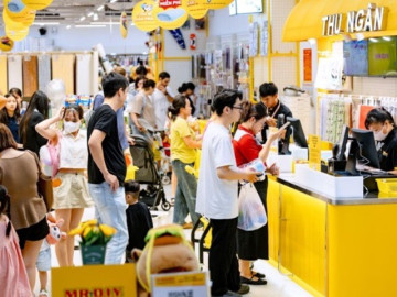 Thêm chốn dạo chơi, mua sắm đồ dùng tại cửa hàng MR.D.I.Y. Grand Park 800m²
