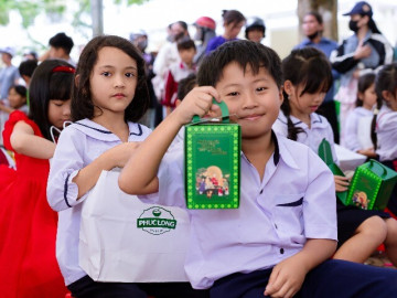 400 trẻ em B’lao vui chơi trung thu cùng thương hiệu trà Việt