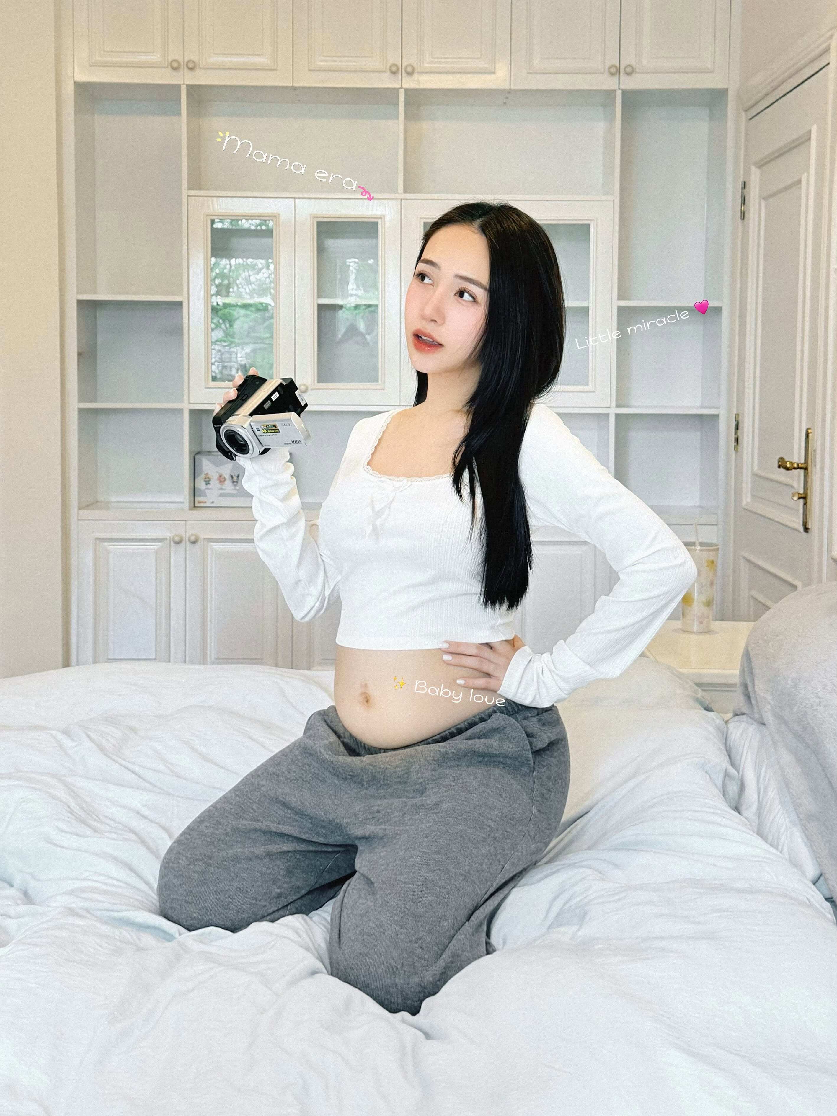 Tiểu thư Sài thành diện áo tắm khoe bụng bầu vượt mặt, ở biệt thự bề thế, chồng thiếu gia chiều như amp;#34;công chúaamp;#34; - 10