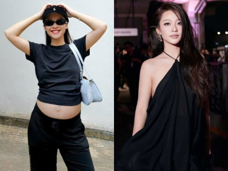 Dung mạo Khả Ngân khi mang thai con đầu lòng